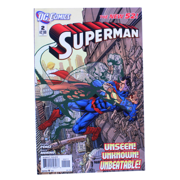Superman The New 52! #2 (2011) | Unseen! Unknown! Unbeatable! | DC Comics US